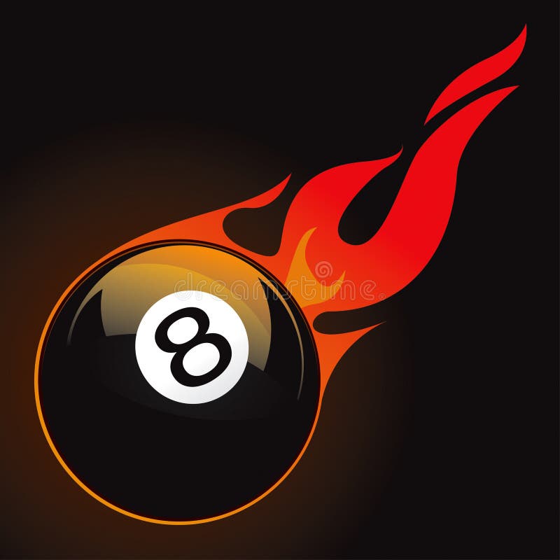 8 pool fire ball