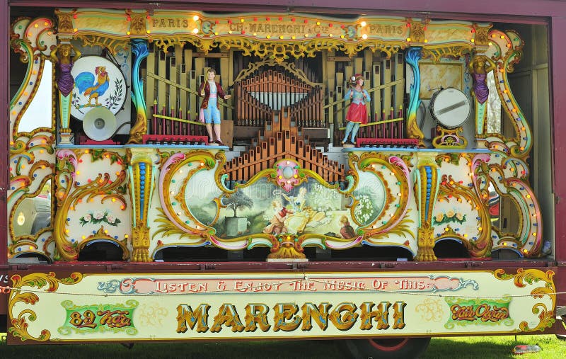 89 fairground kluczowy marenghi organ