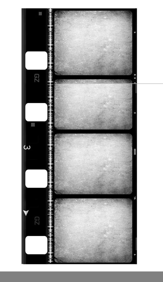 8mm movie Film reel stock illustration. Illustration of hollywood 4005962