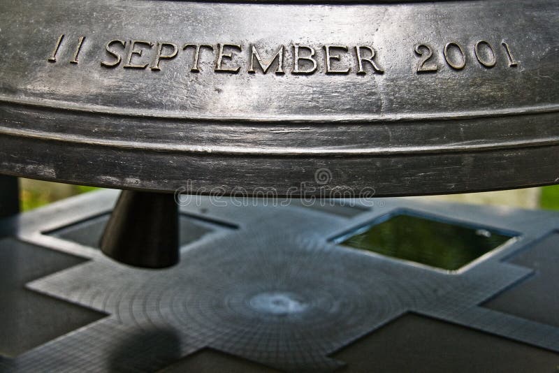 Conmemorative bell for the 9/11 on New York. Conmemorative bell for the 9/11 on New York