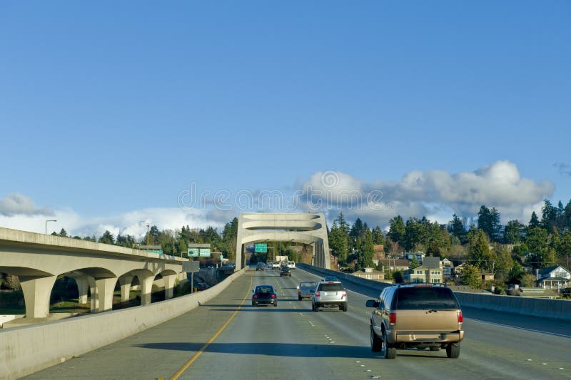 90 highway fotografia royalty free