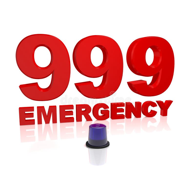 999 Emergency Stock Illustration Illustration Of Blue 12116735