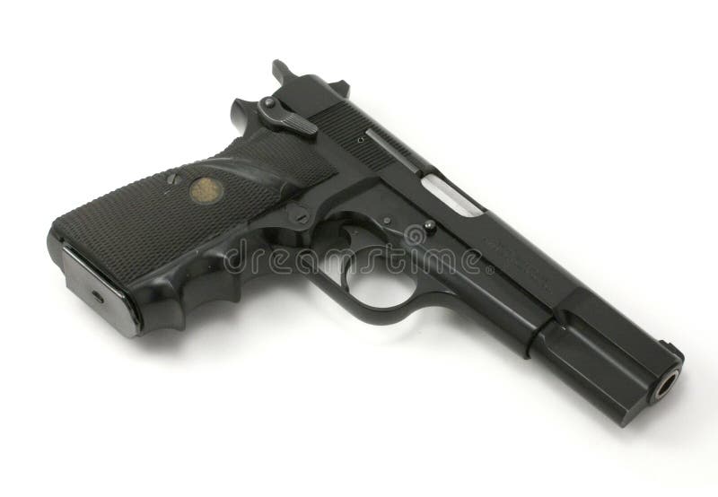 9mm halbautomatische Pistole stockfotos 9mm halbautomatische Pistole stockfotos