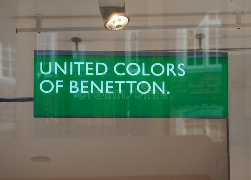 AACHEN - AUG 2019: Benetton Sign Editorial Photo - Image of ...