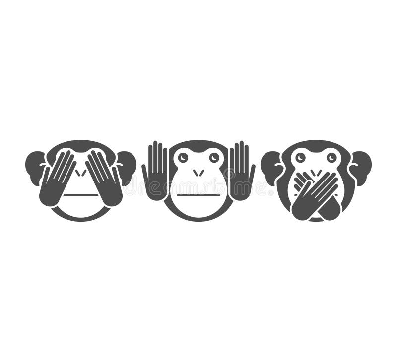 Aap Het kan voor prestaties van het ontwerpwerk noodzakelijk zijn vector illustratie Aap Het kan voor prestaties van het ontwerpwerk noodzakelijk zijn vector illustratie