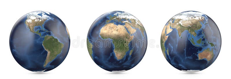 Aarde zonder wolk Het continent het tonen van van Amerika, Europa, Afrika, Azië, Australië vector illustratie Aarde zonder wolk Het continent het tonen van van Amerika, Europa, Afrika, Azië, Australië vector illustratie