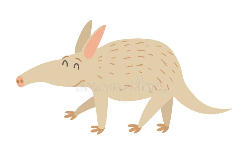 Aardvark. Flat Cartoon Vector Illustration Stock Vector - Illustration of icon, isolate: 67090743 Aardvark. Flat Cartoon Vector Illustration Stock Vector - Illustration of icon, isolate: 67090743