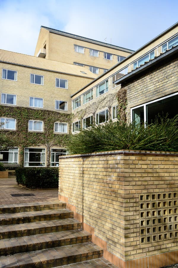 Aarhus University - yellow brick architecture landmark (2)