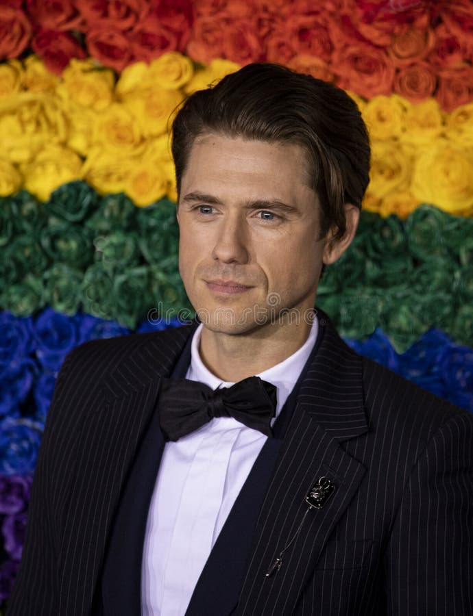 Aaron Tveit at the 2019 Tony Awards Editorial Image - Image of ...