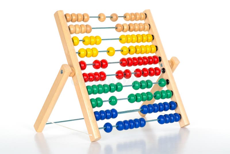 Abacus counting frame royalty free stock image Abacus counting frame royalty free stock image