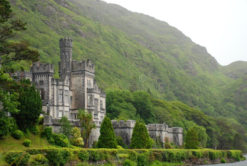 Abadia de Kylemore Condado Galway, Irlanda foto de stock Abadia de Kylemore Condado Galway, Irlanda foto de stock