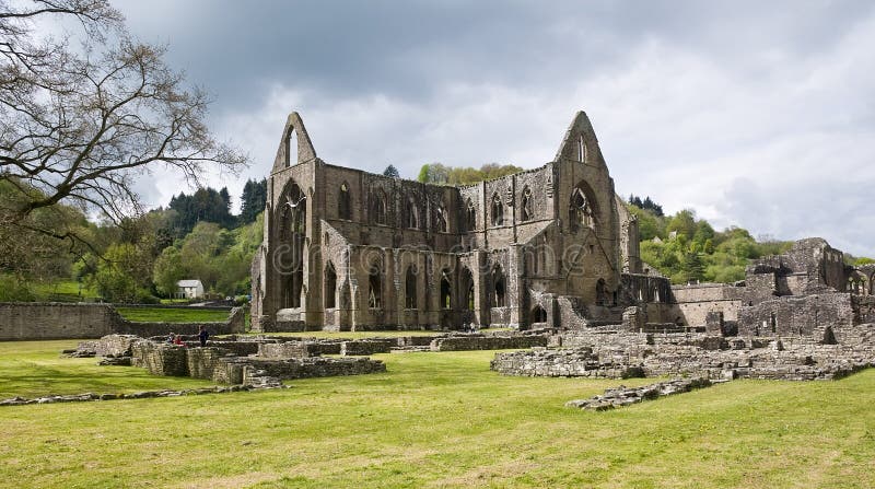 Ruins of cistercian monastery Tintern. Ruins of cistercian monastery Tintern
