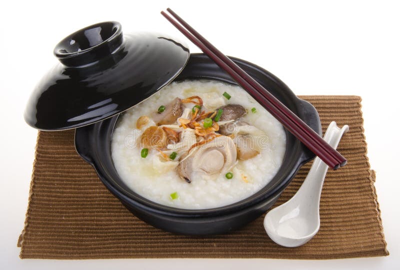 abalone porridge rice gruel