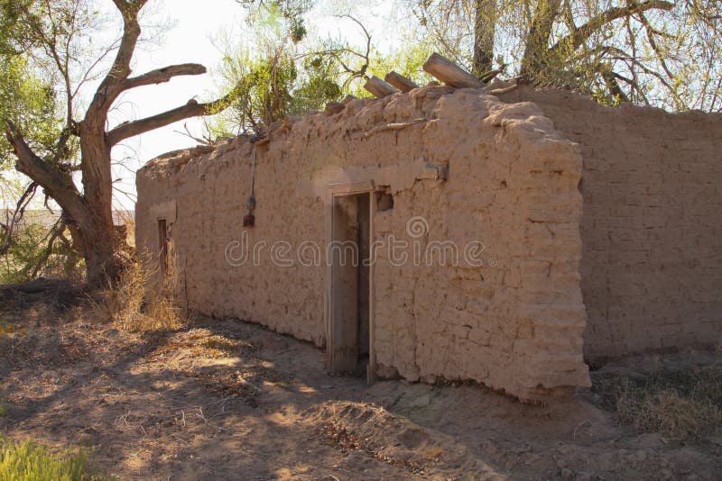 Abandon Old Adobe Home