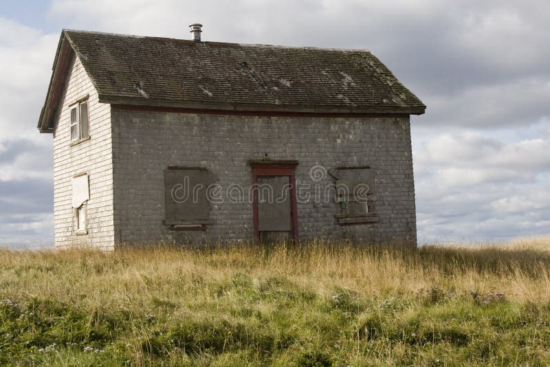 Abandon wooden house