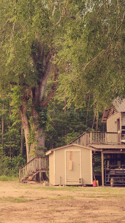Abandoned barn house stock photo. Image