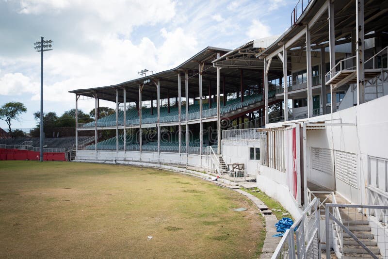 Abandoned for Baseball Stadium Stock Photo Image of antigua