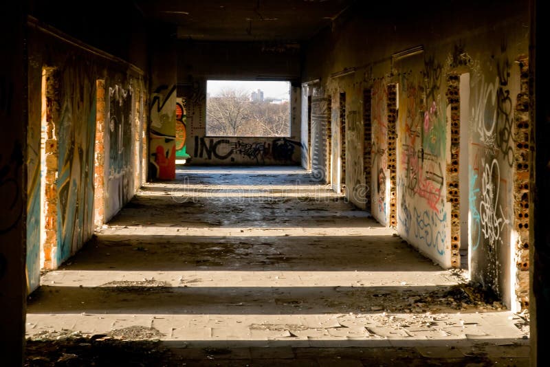 Abandoned building