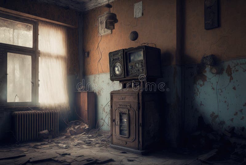 Abandoned Building or Former Home, Decaying and Dusty Stock ...