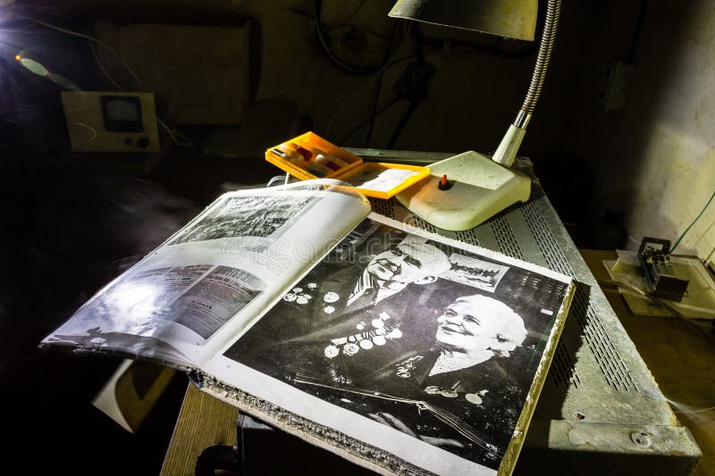 Abandoned bunker inventory stock photography