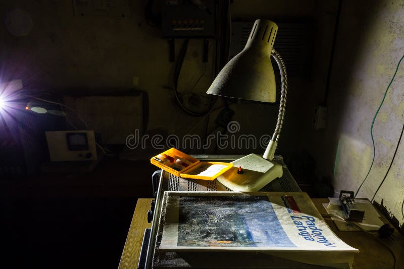 Abandoned bunker inventory royalty free stock image
