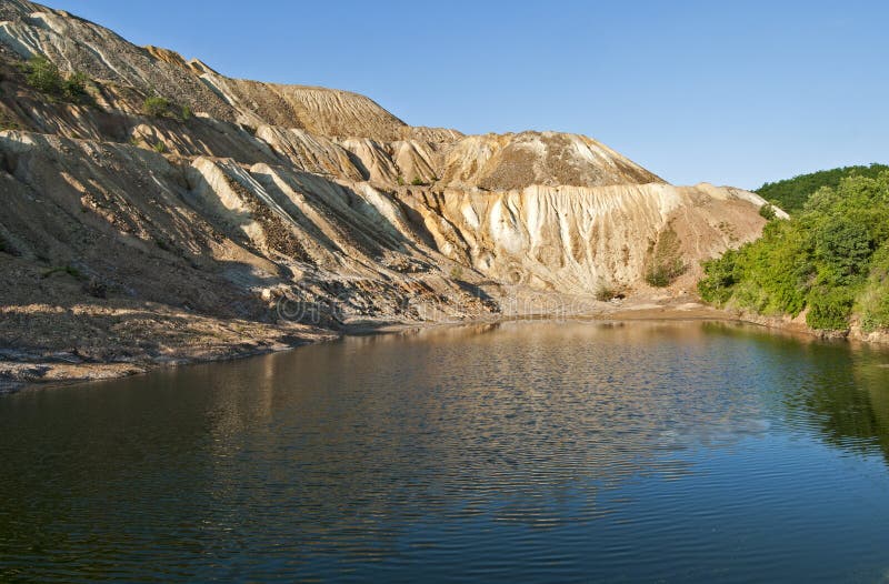 Abandoned Copper Strip Mine At Ajo Stock Photo Image of landscape, arizona 9479046