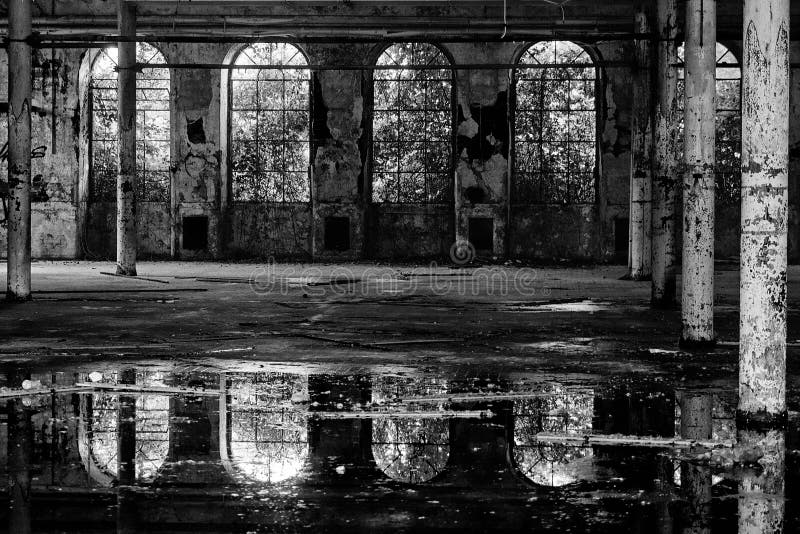 Abandoned Factory royalty free stock photos Abandoned Factory royalty free stock photos