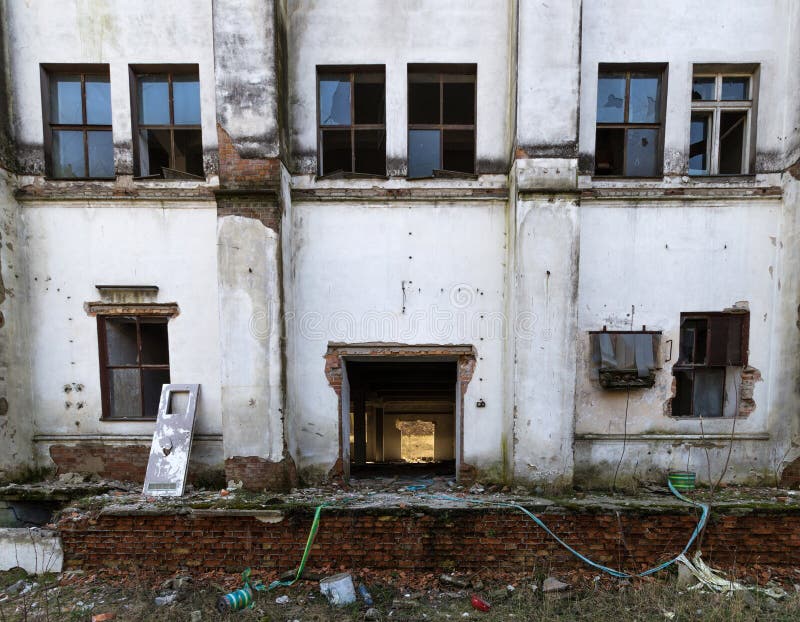 Abandoned Gasoline Station in Ruins in Port Barton Palawan the ...