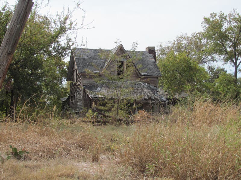 Abandoned farm house in the Texas hill country.