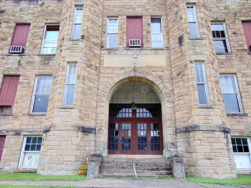 Abandoned High School stock photo. Image of highschool 95994796
