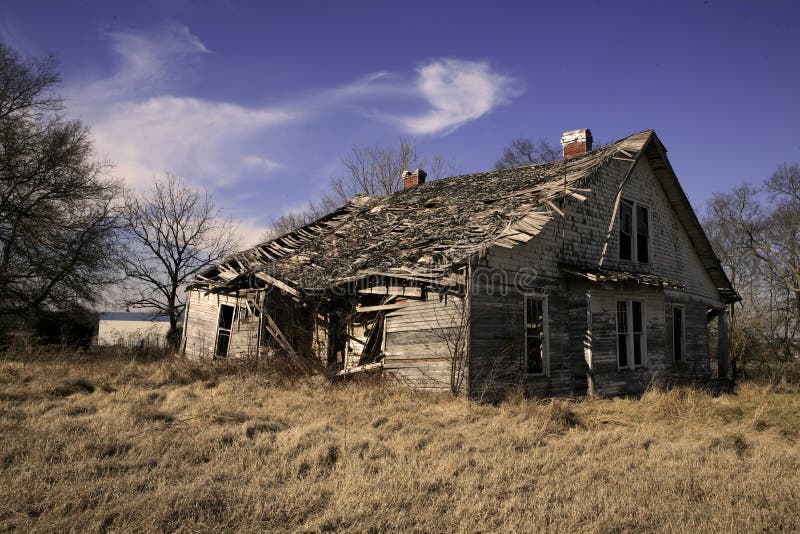 Abandoned Home in Rural Tennessee Stock Photo Image of progress