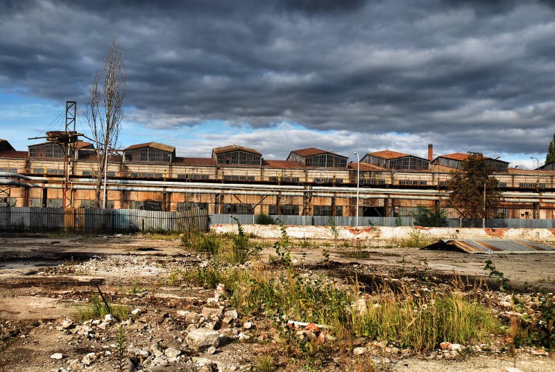 Abandoned Industrial Warehouse