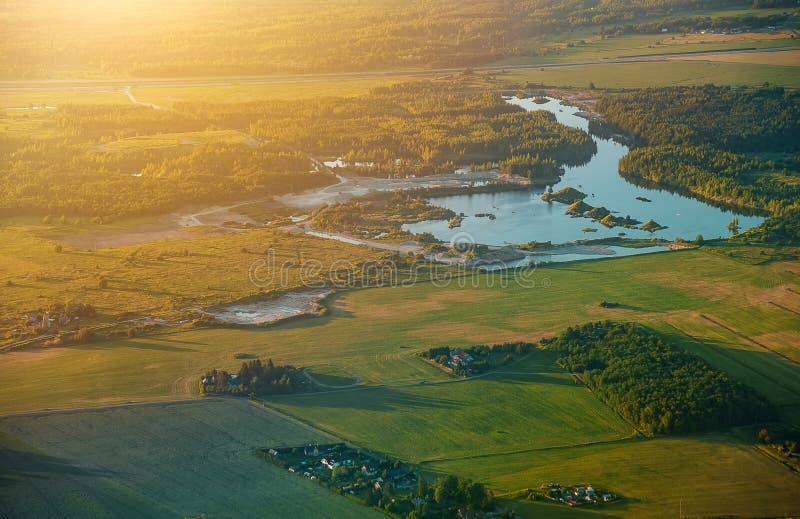 Abandoned limestone quarry stock image. Image of landscape 277579851