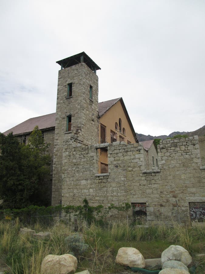 Abandoned Old Cottonwood Paper Mill, Utah
