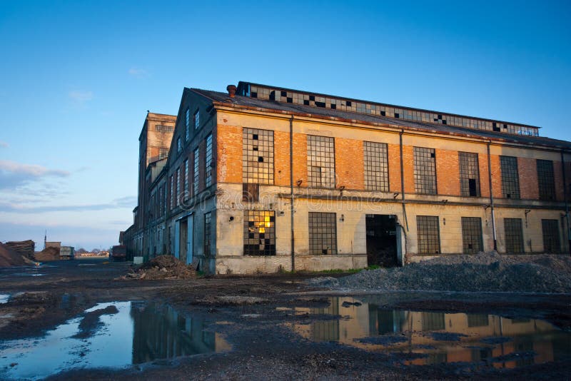 Abandoned plant