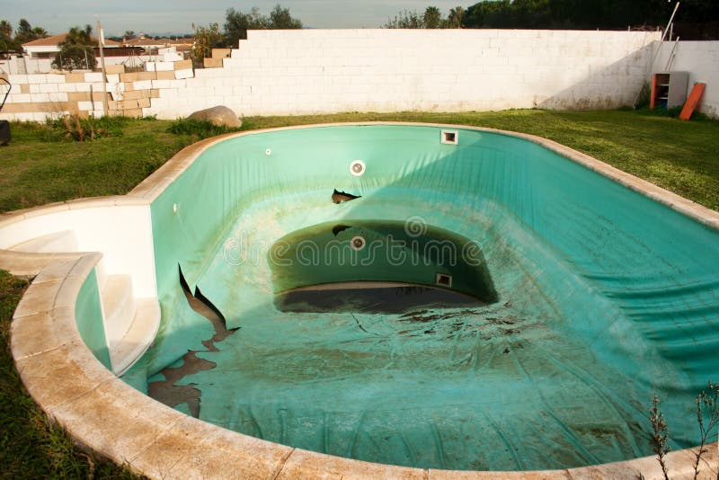 Abandoned village with 44 homes, hostel and swimming pool on the