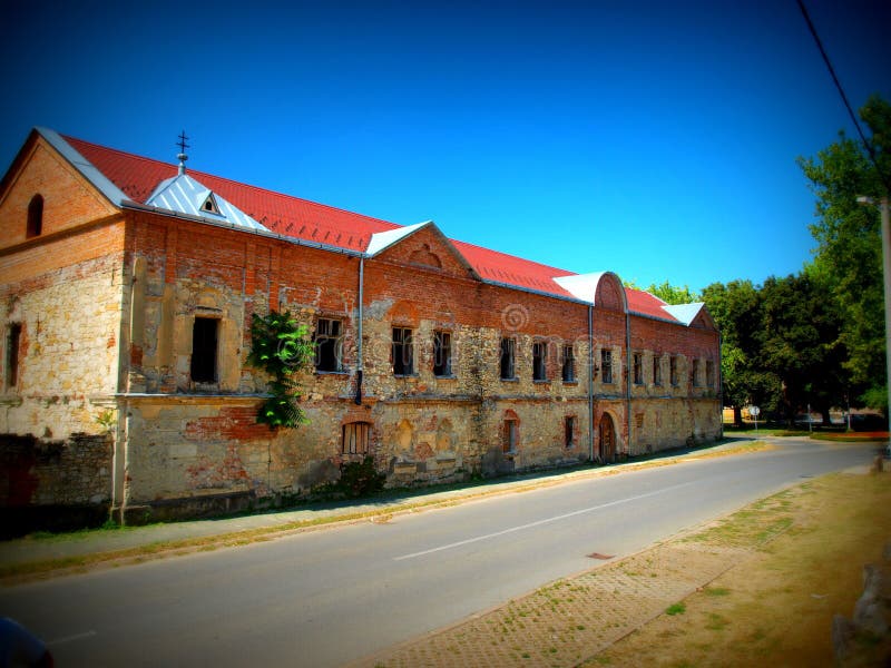 Abandoned prison royalty free stock photography Abandoned prison royalty free stock photography