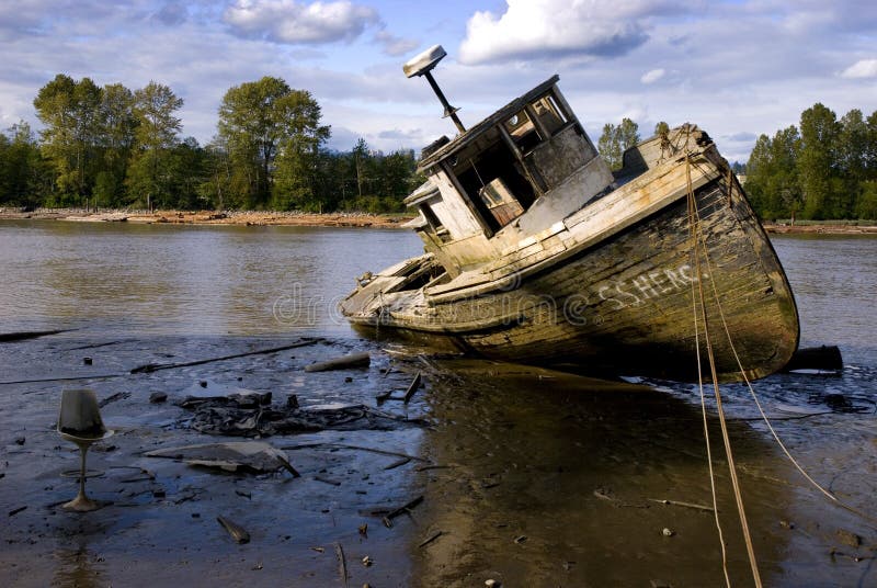 Abandoned Riverboat