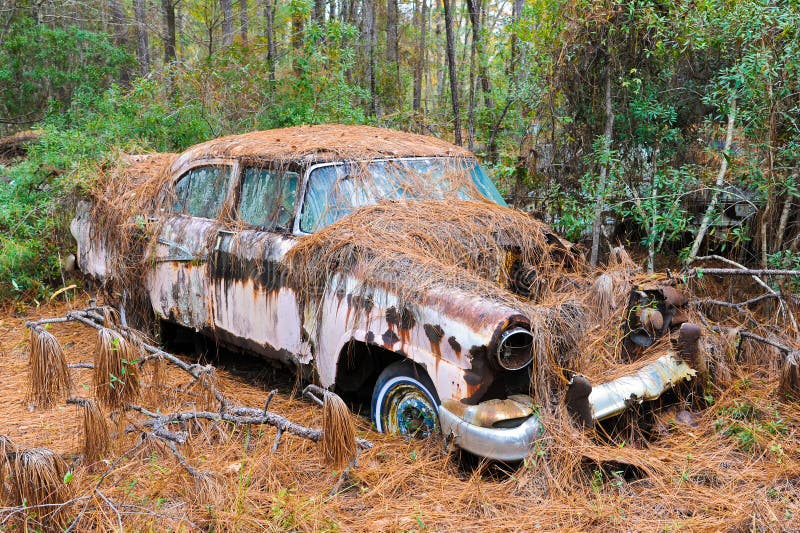 Abandoned Scrap Car