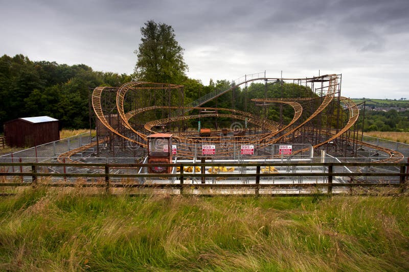 Abandoned theme park