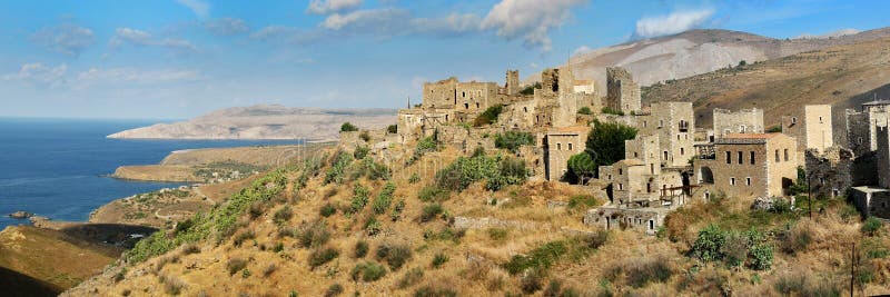 Abandoned village royalty free stock photos