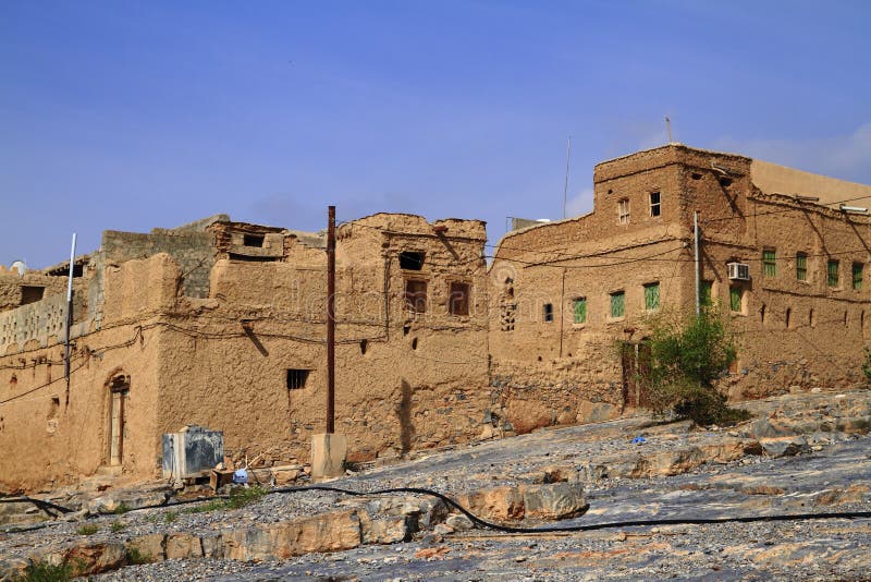 Abandoned Village stock photography