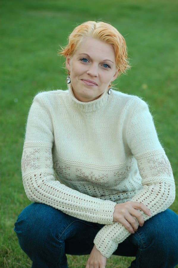 Bionda carina immagini stock libere da diritti