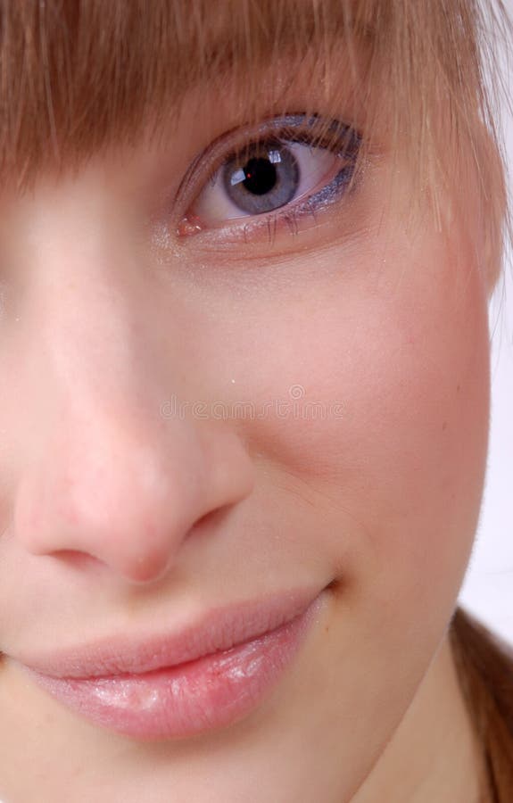 Abbastanza blonde fotografia stock