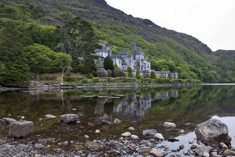 Abbaye de Kylemore photo libre de droits Abbaye de Kylemore photo libre de droits