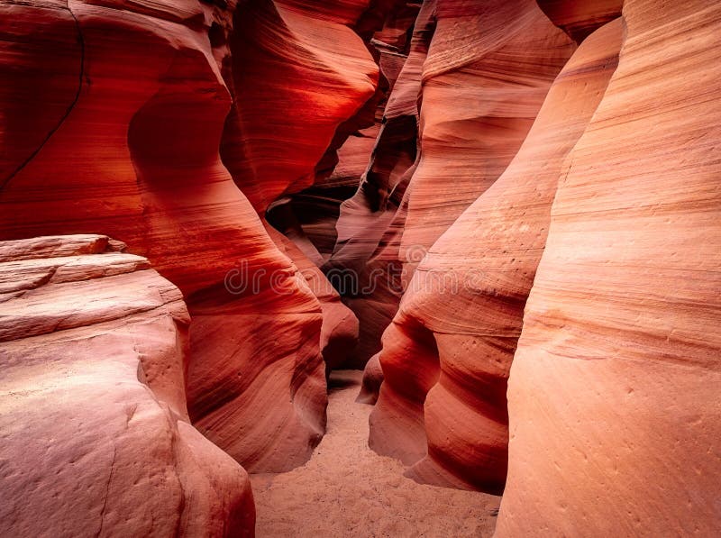 Abbellisca il dettaglio delle formazioni rocciose del canyon dell'antilope, Arizona fotografia stock Abbellisca il dettaglio delle formazioni rocciose del canyon dell'antilope, Arizona fotografia stock