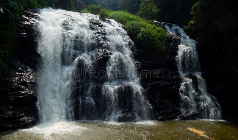Abbey Falls Madikeri , Krnataka, India. Stock Photo ...