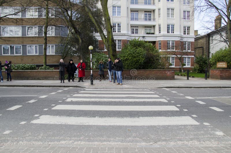 ZEBRA CROSSING NEAR ABBEY ROAD STUDIOS, Non Civil Parish - 1396390