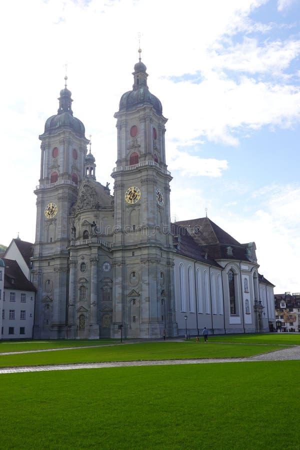 The Cathedral of Saint Gall Monastery, Switzerland