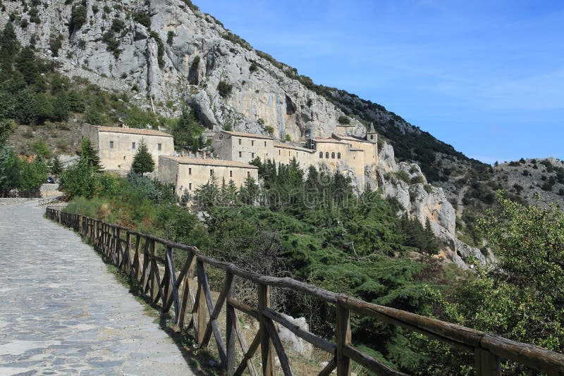 Abbey Santa Maria Delle Armi Stock Photo - Image of cerchiara